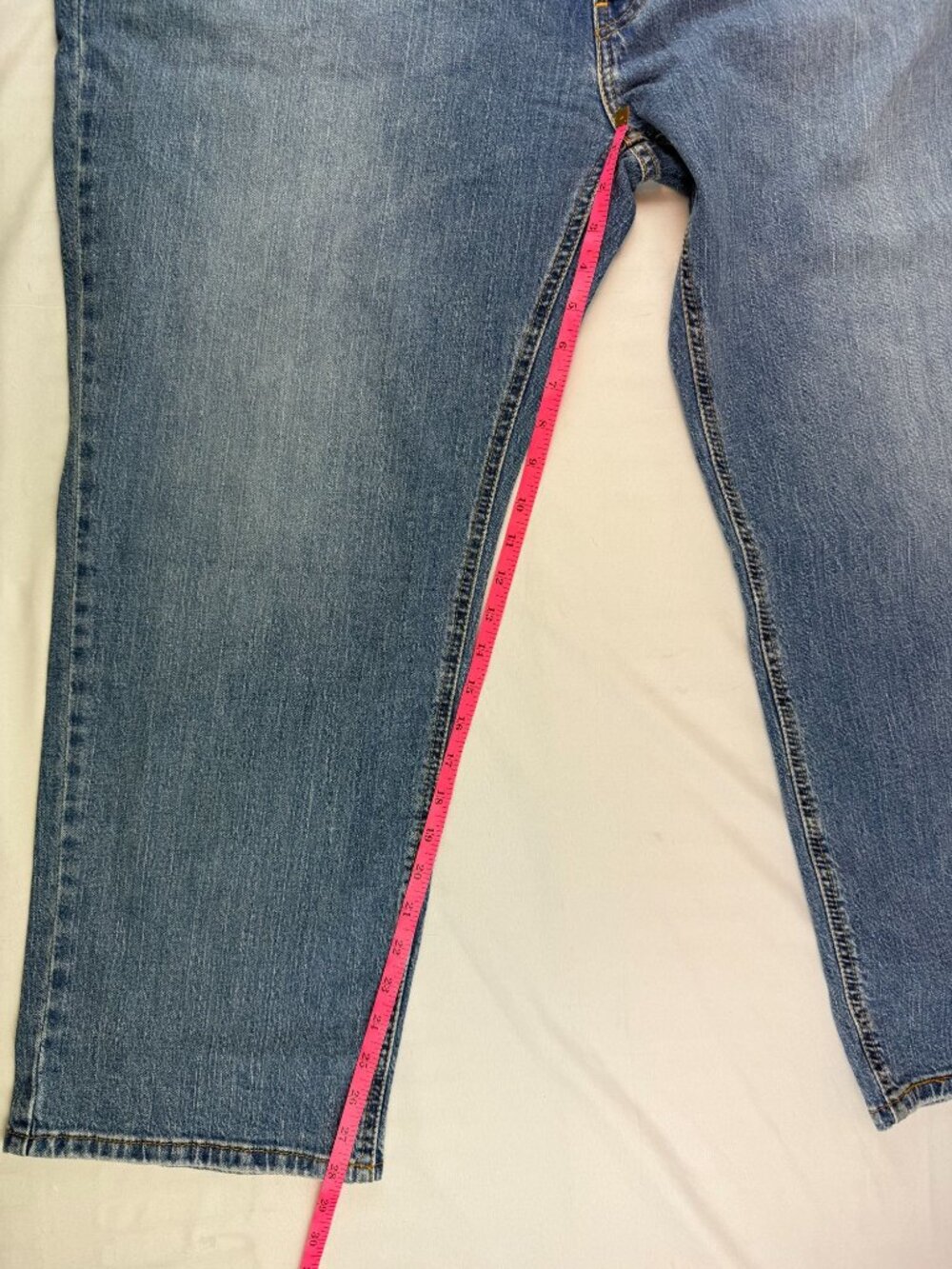 NWT Levis 541 Athletic Taper Blue Jeans Men’s size 50x29 Stretch Light Wash - Picture 13 of 14